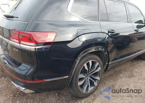 2021 Volkswagen Atlas 3.6L V6 Sel Premium R-Line from USA, damaged, VIN 1V2FR2CA0MC579123